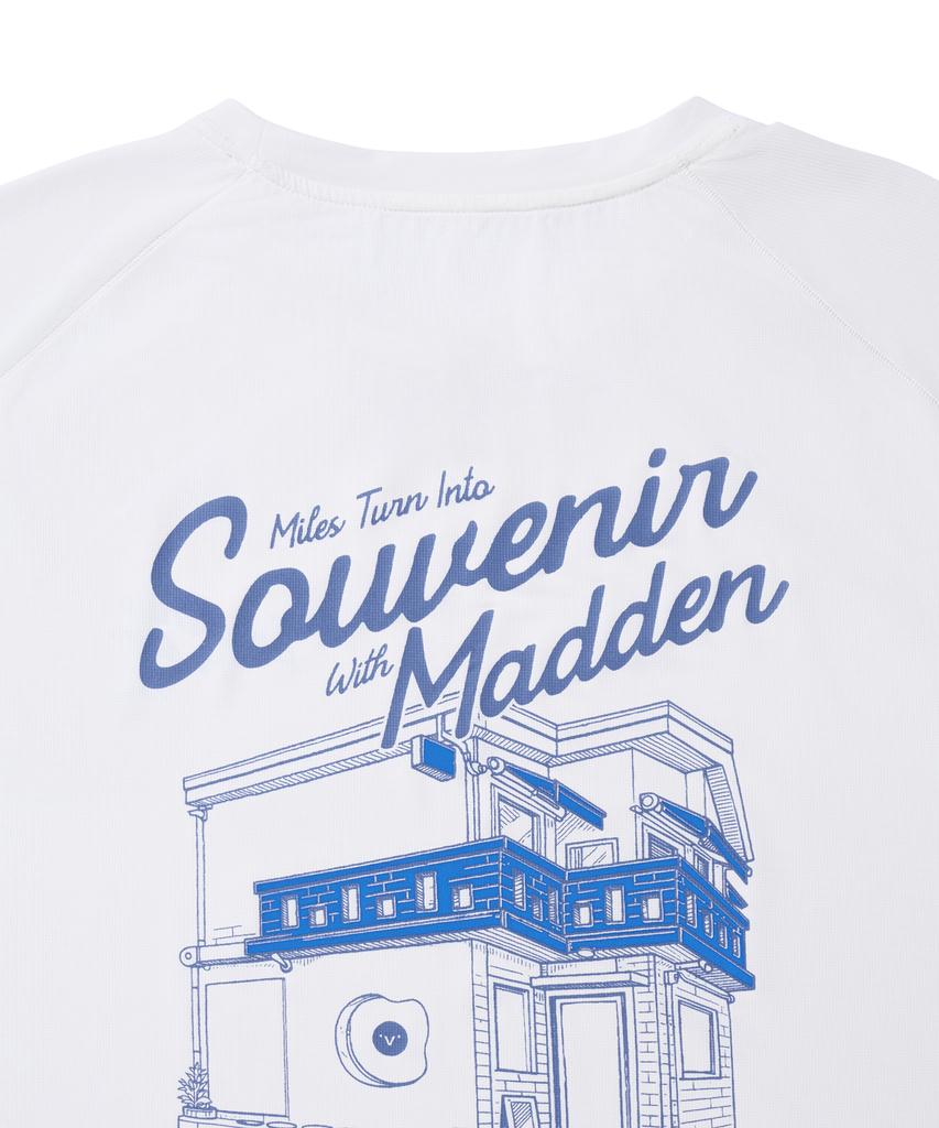 MADDEN X Souvenir Samcheong Graphic T-Shirt White