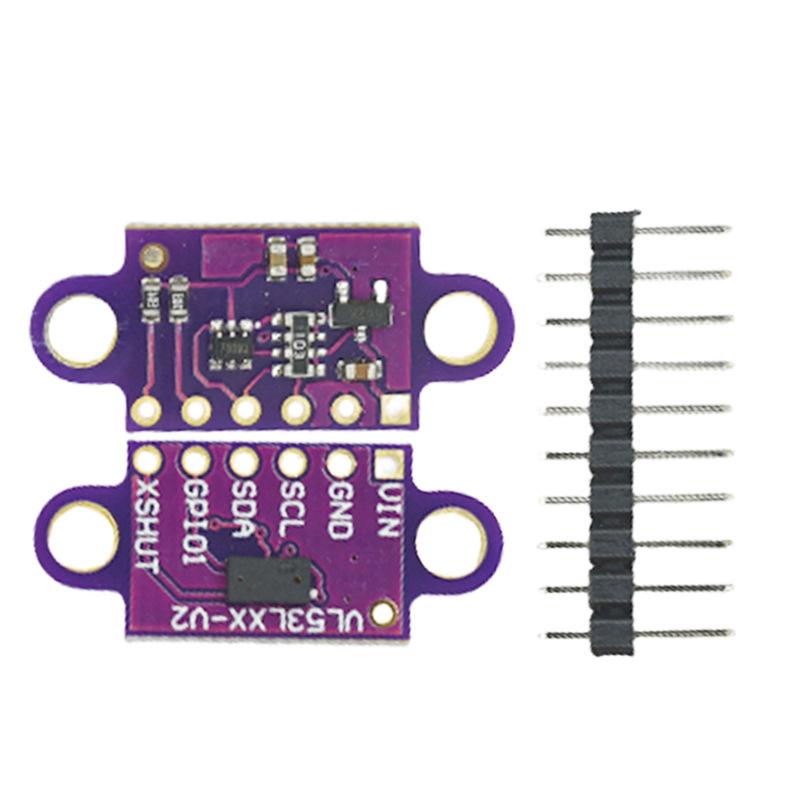 1/5/10/30Pcs VL53L0X Laser Ranging Detector Time-of-Flight Flight Time Distance Measurement Sensor Module VL53L0X-V1