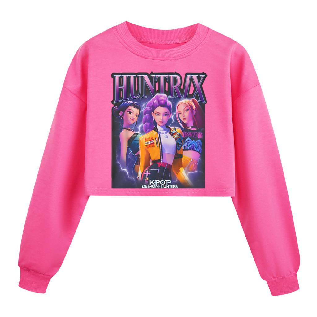 5029 Детский Свитшот для Девочек Rumi Zoey Mira с Принтом, Повседневный, с Длинными Рукавами и Круглым Вырезом 170cm розы красного