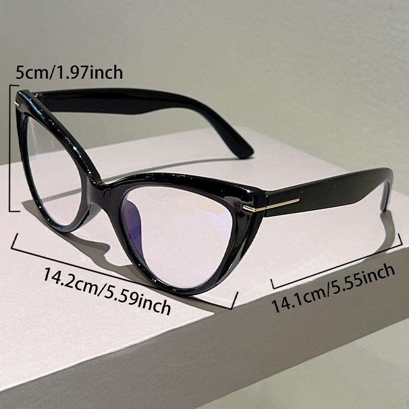 Oversized Cat Eye Reading Glasses Fashion Blue Light Blocking Optical Frames Trendy Stylish Design Presbyopic Eyeglasses