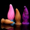 New Colored Luminous Gyroscope Suction Cup Size Anal Plug For Men And Women  Anal Expansion Device For Post Masturbation  Adult Sex Toy