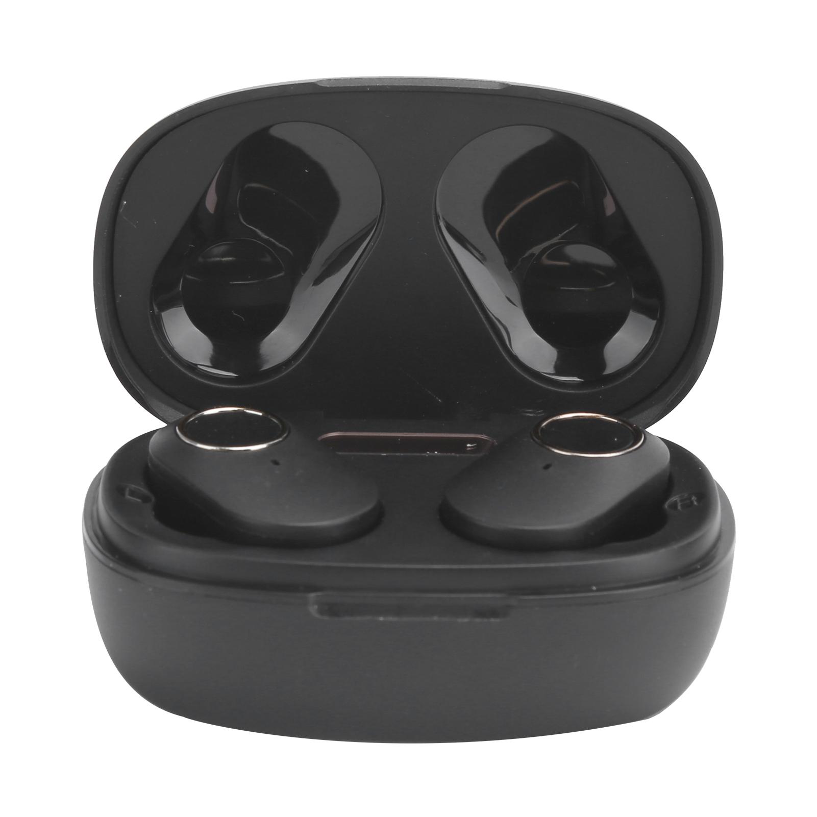 

Беспроводные наушники Bluetooth TWS с цифровым дисплеем, вставные, IPX5 водонепроницаемые(черный ) чёрный