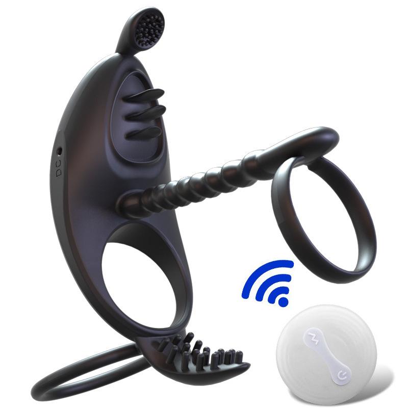 Verstellbarer Niedlicher Haustier-Sperrring für Männer & Paare - Vibrierendes Selbstbefriedigungs-Erwachsenenspielzeug