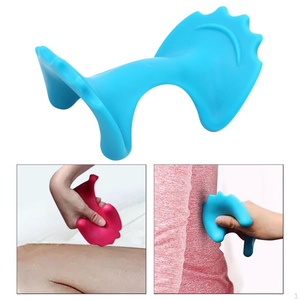 Rücken-, Schulter- und Nackenmassagekissen Zervikales Gerät Mehrzweck Bequem Rutschfest