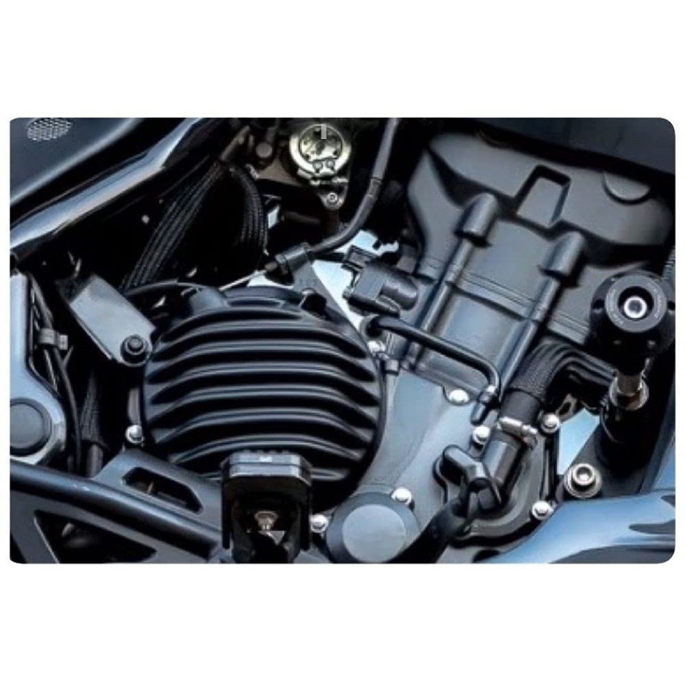 Diabolus Engine Cover for Honda Rebel 250 RB0123 Diablo Custom Works Engine Cover Set For Rebel 300 Year 2016-2022