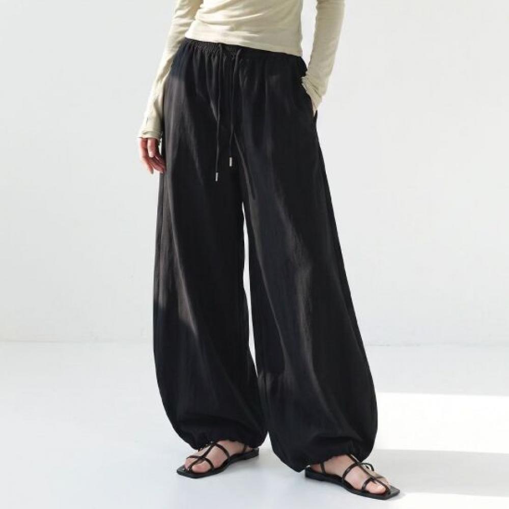 MeoSitda Women S Nylon Pintuck Wide pantS