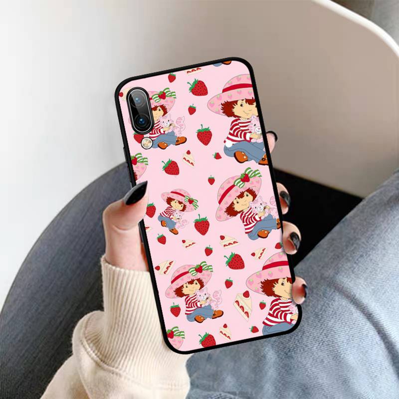 Carcasa de telefon Strawberry Shortcake Girl pentru OPPO A9 A7 A3S A1K F5 Reno 2 Z Realme 6 5 Pro C3 Vivo Y91C Y51 Y31 Y19 Y17 Y11 V17