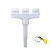 Premium Multi-use Watering Plastic Household Car Washing Brushing Sprayer Nozzle Garden Supplies Vegetable Sprinkler