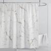 Marble Waterproof Shower Curtain Waterproof Shower Curtain for Bathroom Decor Printed Washable Shower Curtain with Hooks