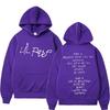 Pop Rapper Lil Peep Prints Fashionable Pullover, Casual Hip-hop Hoodie for Men and Women, Warm Hoodie for Autumn and Winter