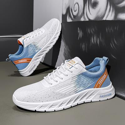 Novos Tênis Masculinos Verão Malha Casual Corrida Cadarço Solado Macio Tênis Masculino Respirável Moda Calçados Esportivos Zapatillas Hombre