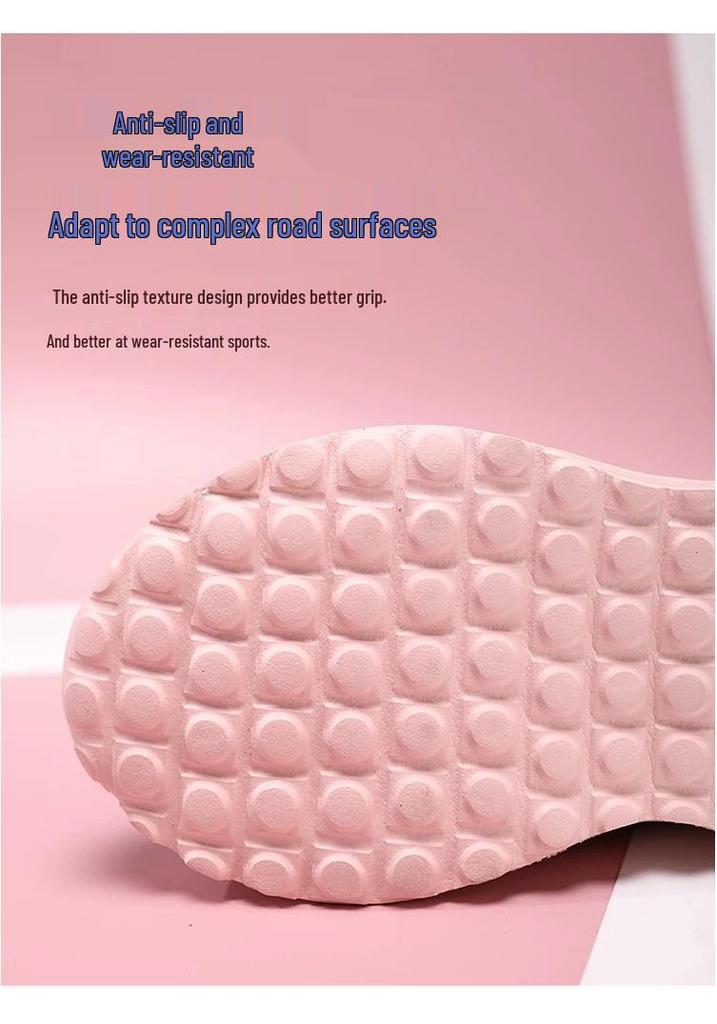 Babudou 2026 Girls' Sports Shoes: Autumn Leather, Waterproof, Rotating Buckle for Little & Big Kids