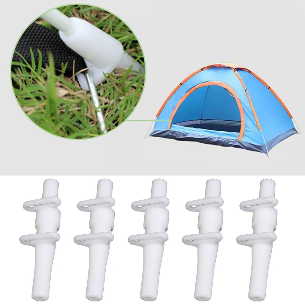 10lots Tent Feet Corner Center Connectors Pipe Light Weight Tent Connectors for Outdoor Camping Tent