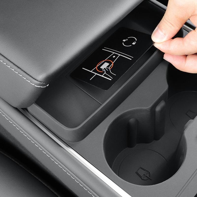 Mittelkonsolen-Organizer-Schale Getränkehalter-Schale für Y 3 Aufbewahrungsbox, Becherhalter-Organizer