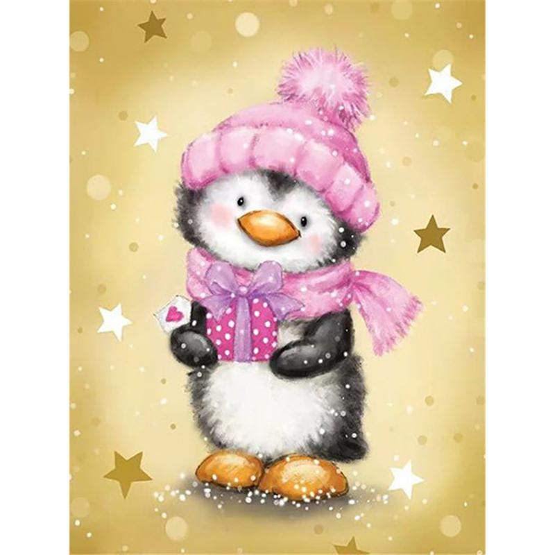 

DIY Снеговик 5D алмазная живопись полный круглый дрель мозаика Санта-Клаус Алмазная вышивка крестиком домашний декор Рождественский подарок Full Round 20x30CM