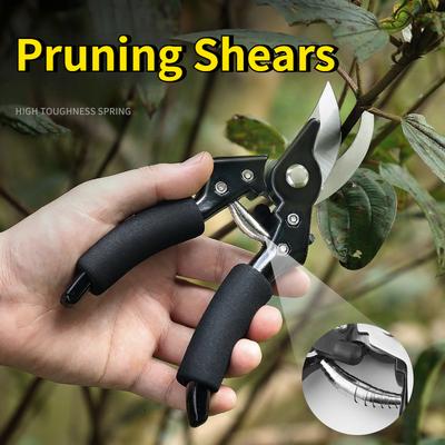 Horticultural Scissors Bird Beak Shape Branch Pruning Labor Saving Pruning Stainless Steel Picking Multifunctional Fruit Scissor