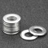 1-100pcs Flat Washer M2 M2.5 M3 M4 M5 M6 M8 M10 M12 M14 M16 M18 M20 M22 M27 Stainless Steel Washers Plain Washer Gaskets DIN125