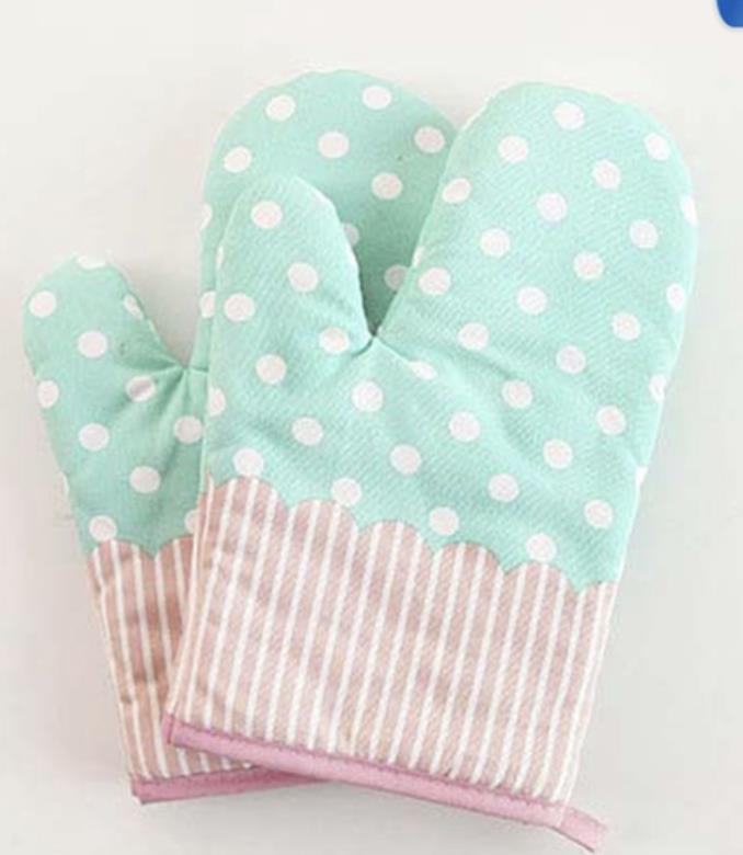 

Перчатки для микроволновой печи, огнестойкие и нескользящие, для духовки, теплоизоляционные, для выпечки, кухонные принадлежности, для барбекю, гриля зелёный