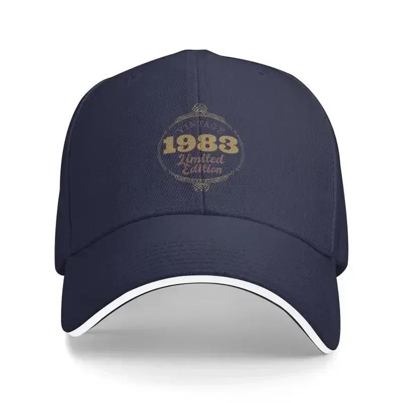 

Fashion Unisex Made In 1983 Baseball Cap Adult Adjustable Dad Hat Men Women Outdoor Baseball Cap