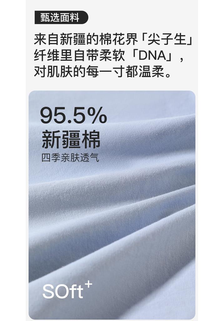 Fenteng [Xinjiang Cotton] 4-Pack Soft and Breathable Sports Flat Pants with Four Corners Shorts Men's Underwear