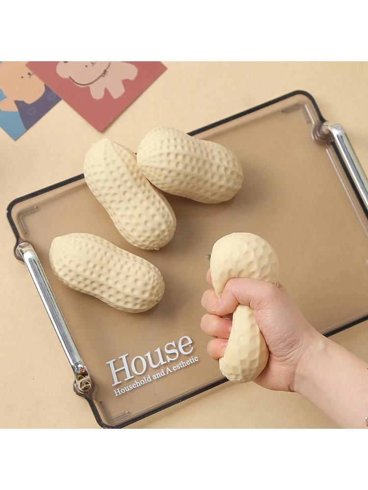 Good Things Like Peanut Squishy Decompression Toys Stress Toys Sensory Fidget Toy Soft Transparent Slow-Rebound Relax After