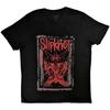 Slipknot T-Shirt Dead Effect Bandlogo Graues Kapitel Offiziell Herren Neu Schwarz