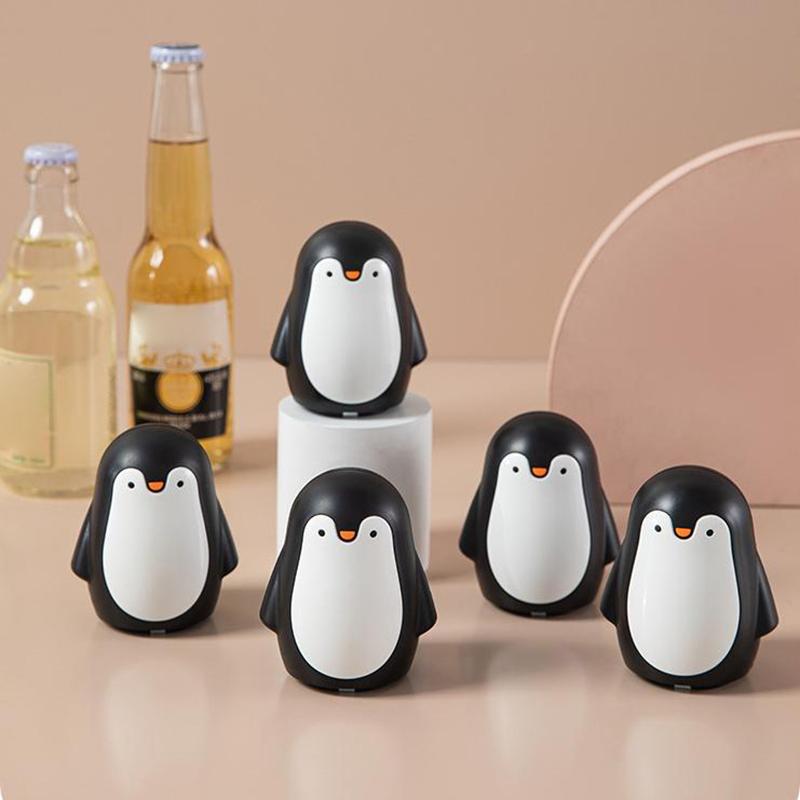 Pinguin Flaschenöffner Dosenöffner Weinöffner Kreativer Magnetischer Bierflaschenöffner Edelstahl Korkenzieher Barwerkzeuge