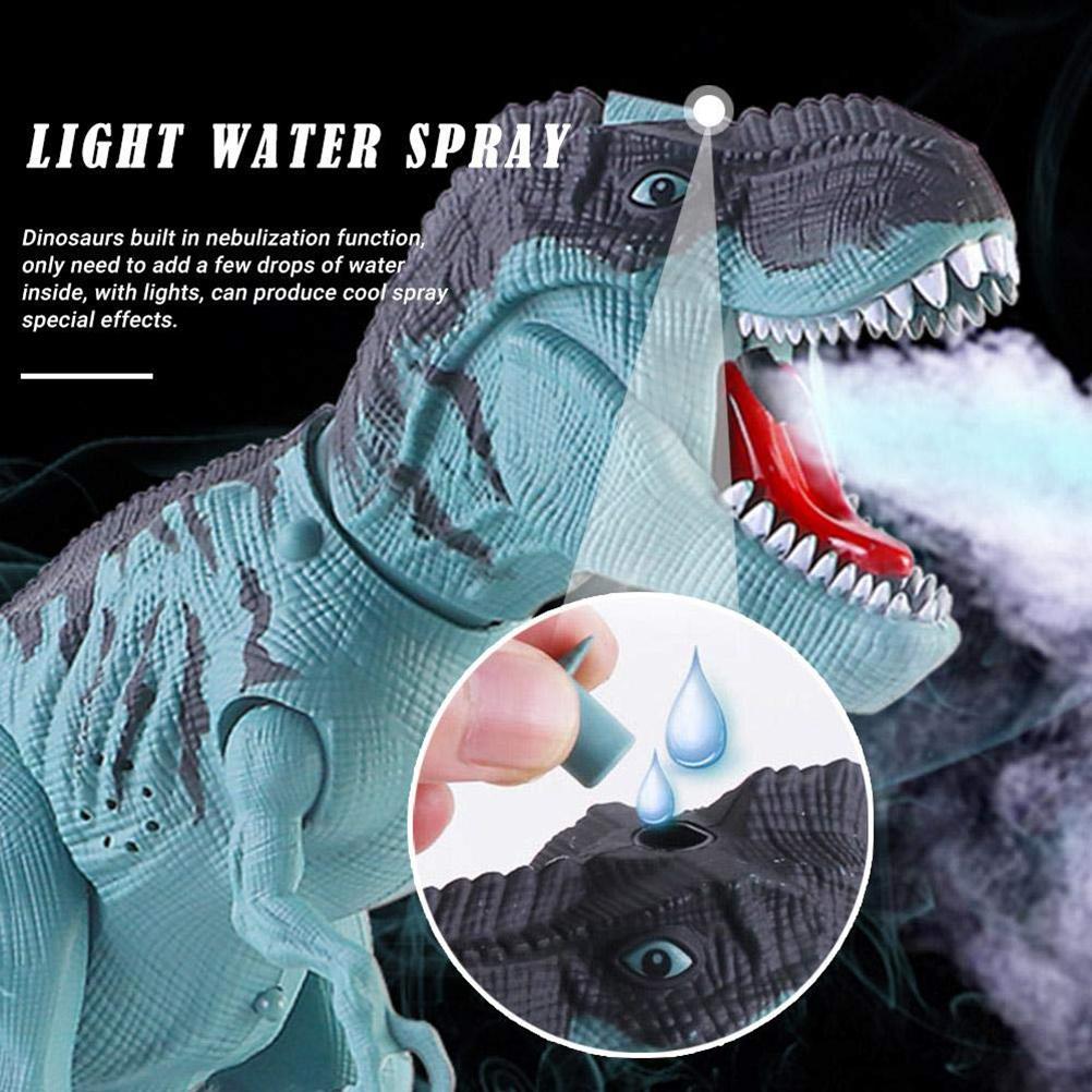 Electronic Walking Dinosaur with Projection Spraying Mist and Laying Eggs Action Dinosaur Toy