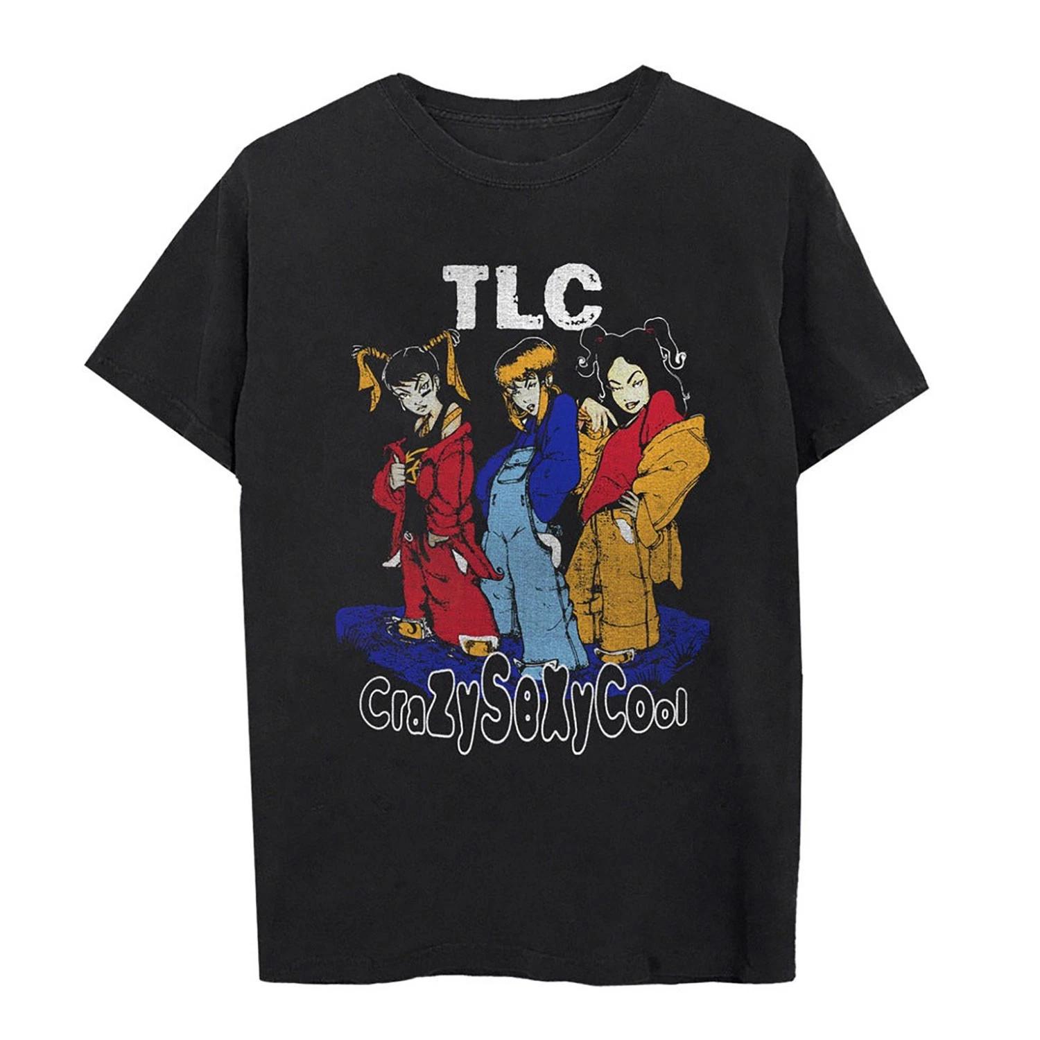 Men s TLC Crazy Sexy Cool Tee T-shirt Small Black XXL