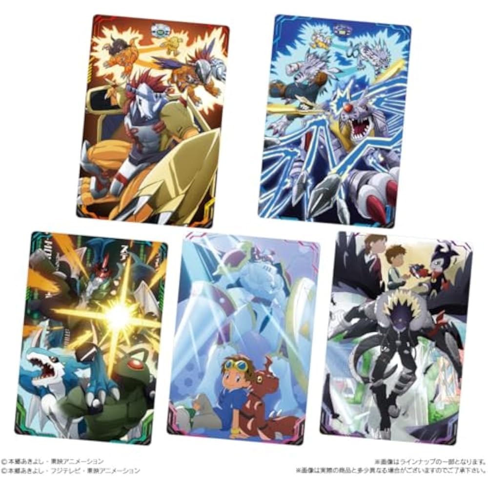 Bandai (BANDAI) Digimon Visual Art Collection Card Wafer Wafer (Baked Confectionery) Food Toy [Bo...