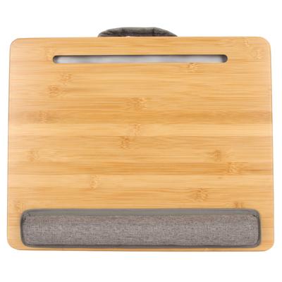 Lap Desk with Cushion Tilting Angle Comfortable Lightweight Portable Laptop Desk with Tablet Slot