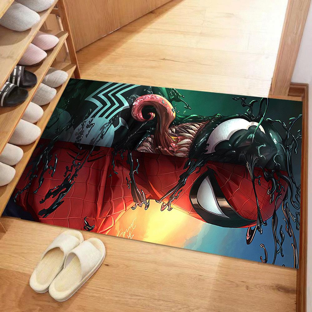 

1 шт. Килим Spider-man, Килимок для кімнати, Спальні та Ігрової кімнати, Міцний, Стійкий до плям та Легкий у догляді, Вітальні 60cm by 90cm