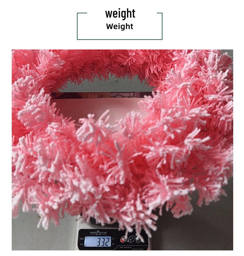 Cherry Blossom Pink Christmas Wreath - Pink Door Hanger Decoration