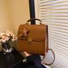 Backpack Women's New Fashion Portable Small Square Bag Casual Versatile Single Shoulder Oblique