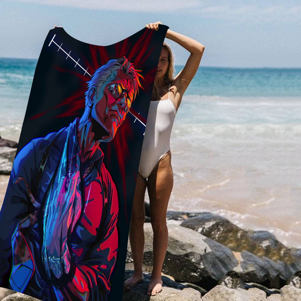 Anime Nanami Kento Beach Towel Colorful Bath Towels for Girl Microfiber Quick Dry Sand Free Beach Yoga Spa Gym Pool