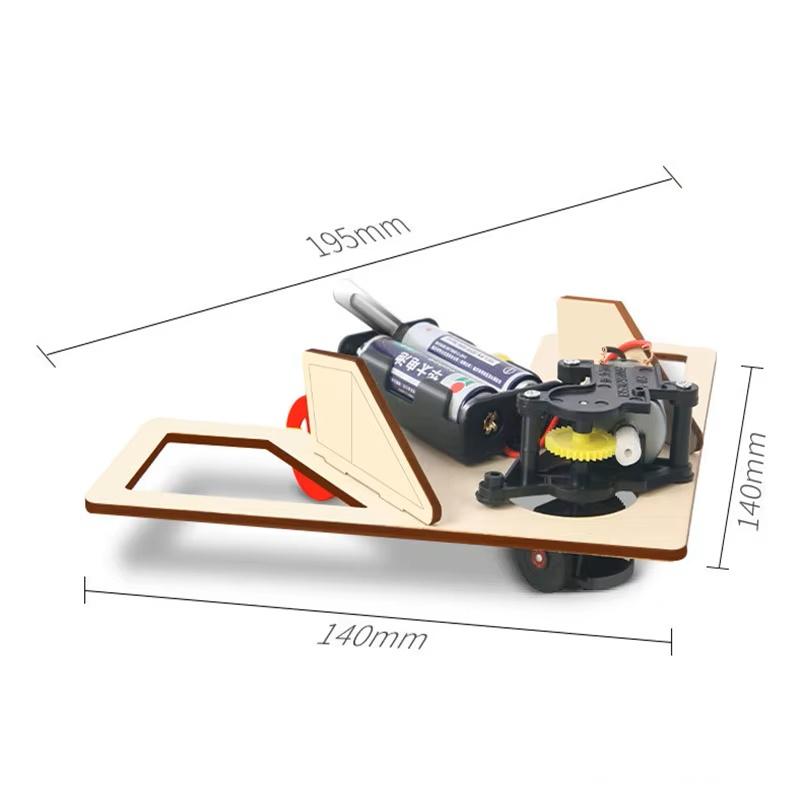 DIY Obstacle Avoidan Car Robot Scien Experiment Technology Elementary School Student Manual Intelligen Experiment Toy Gift