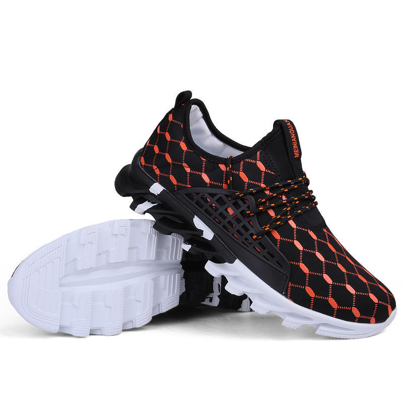 Fashion Men's Sneakers Summer Breathable Soft Sole Casual Walking Lightweight Platform Men's Shoes Fashionable Casual Tennis Sneakers