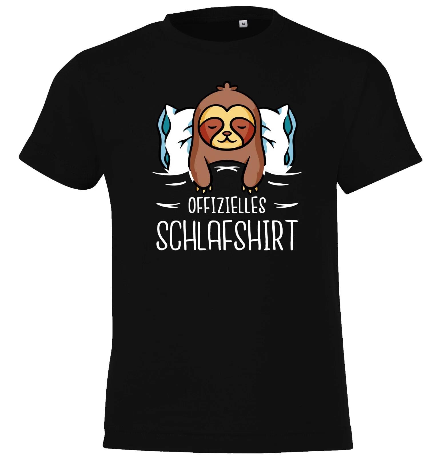 Youth Designz Official Sleep Kids kids boys T-Shirt Print Funny Saying Sloth Fun 110