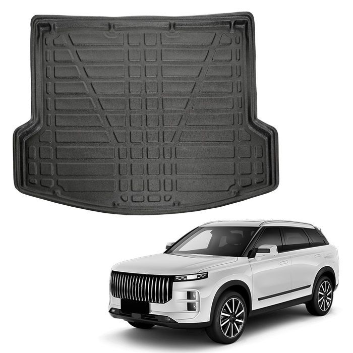 Bac de coffre sur mesure - SCOUTT - Chery Jaecoo 7 4X4 (depuis 2024) - Noir - Antidérapant - Bords hauts