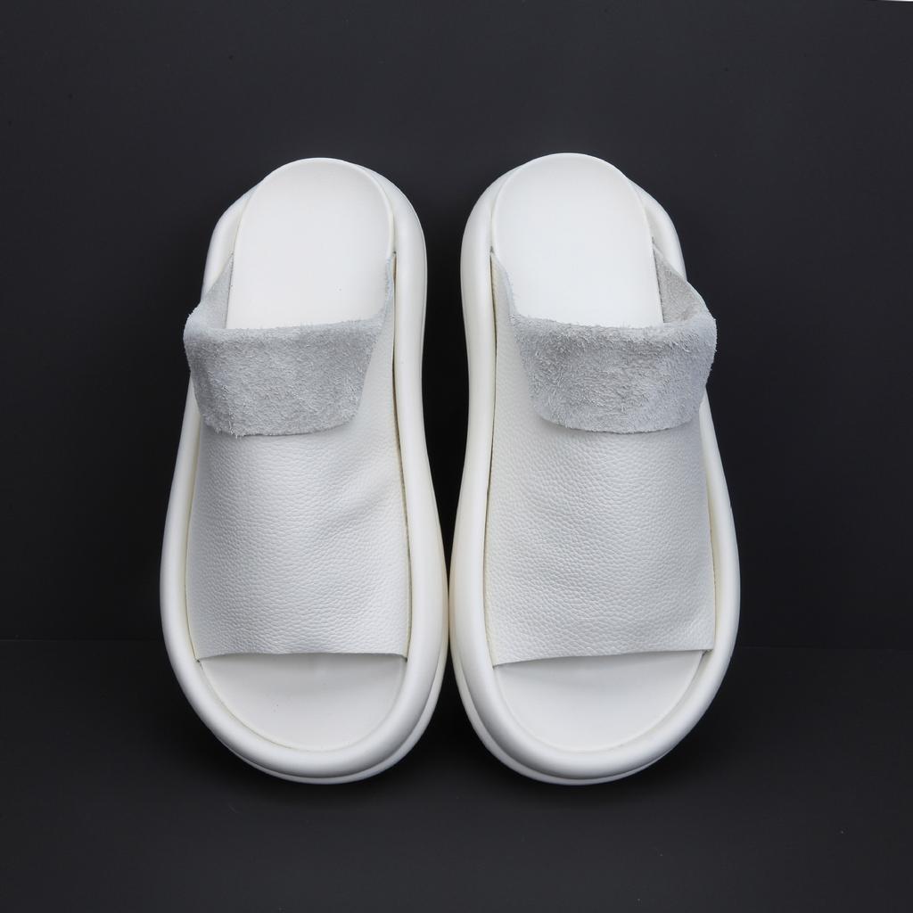 Summer men's slippers trendy brand versatile boys British Roman sandals outside breathable men's shoes trendy shoes
