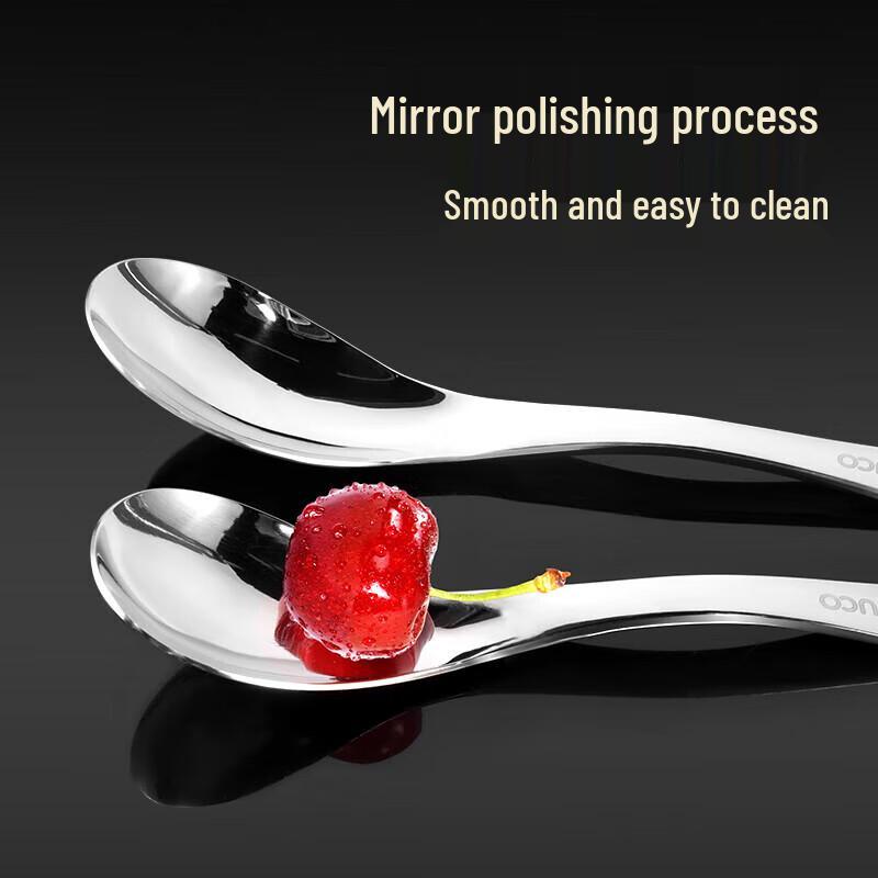 Taifukao T5237 316 Stainless Steel Serving & Eating Spoon