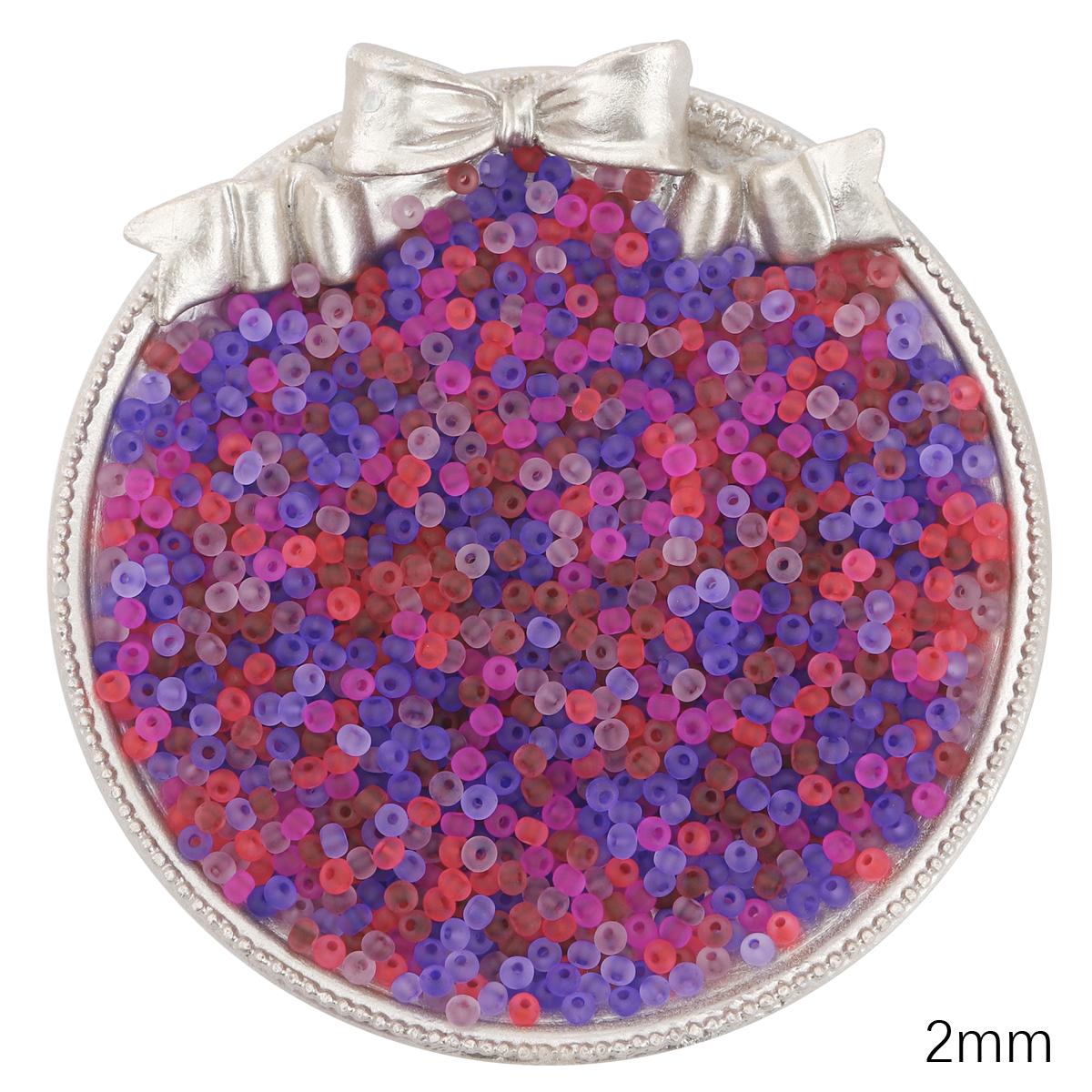 

Прозрачные матовые чешские стеклянные бусины, свободные бусины для изготовления ювелирных изделий своими руками, швейные бусины, аксессуары 05 2mm 660pcs