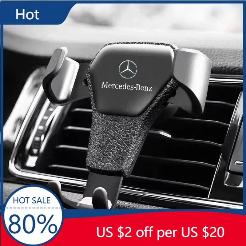 Hot 2025 Car Air Vent Phone Holder Auto Clamp Support Stand Car Air Vent Phone Holder For Mercedes Benz AMG W212 W126 W140 W168