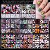 Nail Art Accessories Resin Simulation Biscuits Ice Cream Cute Cartoon Three-Dimensional Nail Accessories Mixed Bows