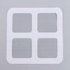10/30/50pcs Disposable Shower Drain Hair Catcher Mesh Design Anti-Clog Mesh  Kitchen Sink