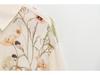 2025 Women's European & American Floral Long Sleeve Shirt and Pants Set