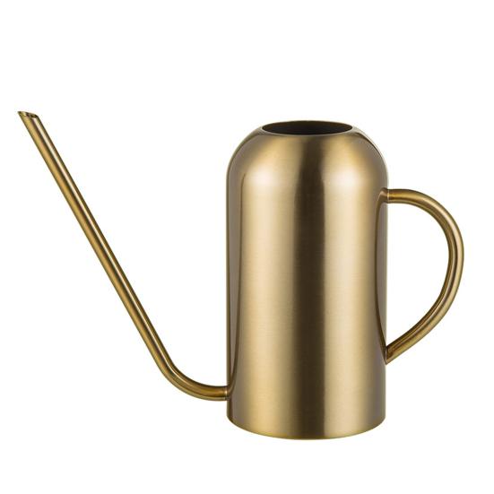 

1500 мл лейка из нержавеющей стали с длинным ртом для сочных растений бонсай золотистый