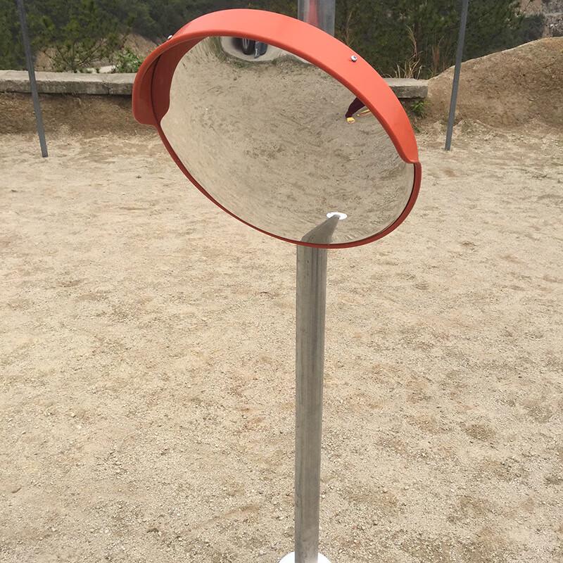 100cm Outdoor Traffic Convex Mirror with 3m Pole