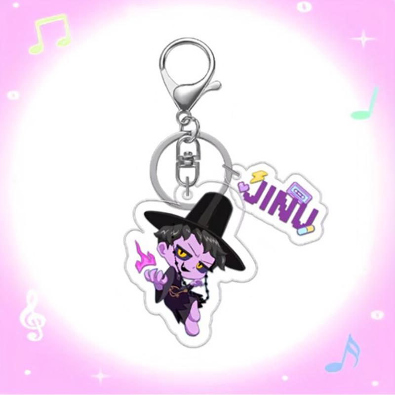 Schlüsselanhänger Koreanischer Anime Cartoon Schlüsselanhänger Partygeschenke Schlüsselanhänger K-Pop Figur Klassiker Schlüsselanhänger Rucksack Anhänger Schlüsselanhänger