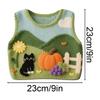 Mouse Pads For Desk Cute Knitted Sweater Vest Design Rug Cute Aesthetic Mouse Placemat For Desktop Home Decor Laptop Men Women